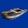 Bateau pneumatique camouflage Maëlyss B. Fisher 300 à fond alu et PVC 1.00m