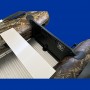 Bateau pneumatique camouflage Maëlyss B. Fisher 300 à fond alu et PVC 1.00m