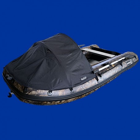 Bateau pneumatique camouflage Maëlyss B. Fisher 300 à fond alu et PVC 1.00m