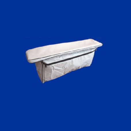 Sac sous le banc  noir ou gris des bateaux pneumatiques Charles Oversea Lemarius Maëlyss B. Noëlly Boat