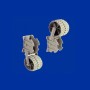 Roues de halage en PVC pour annexe et bateau pneumatique Charles Oversea