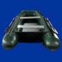 Bateau pneumatique Charles Oversea 3.0ca+ vert en PVC de 1.2mm
