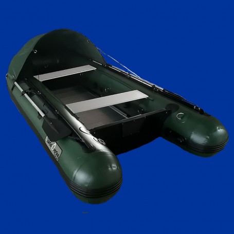 Bateau pneumatique Charles Oversea 3.0ca+ vert en PVC de 1.2mm
