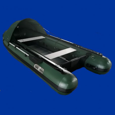 Annexe bateau pneumatique Charles Oversea 3.3ca+ plancher alu de 3.30m et de couleur verte