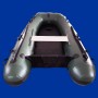 Bateau charles oversea vert kaki plancher gonflable 2.4ci 240cm