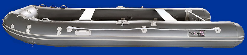 Bateau pneumatique plancher aluminium arctique 400 Maëlyss