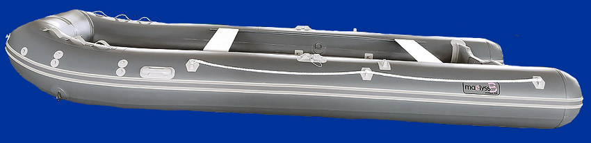 Bateau pneumatique plancher aluminium Arctique 450 Maëlyss B
