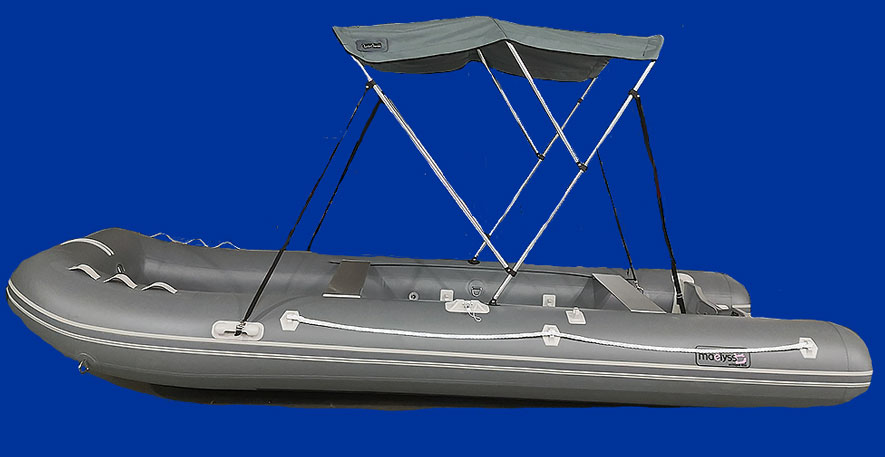 Bateau pneumatique plancher aluminium arctique 450 Maëlyss B