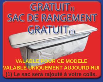 sac gratuit bateau pneumatique